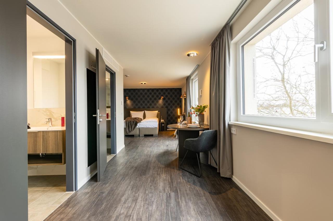 Maseven Muenchen Messe Dornach Aparthotel Aschheim Exterior foto
