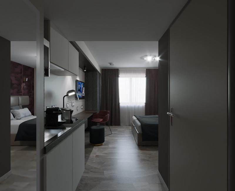 Maseven Muenchen Messe Dornach Aparthotel Aschheim Exterior foto